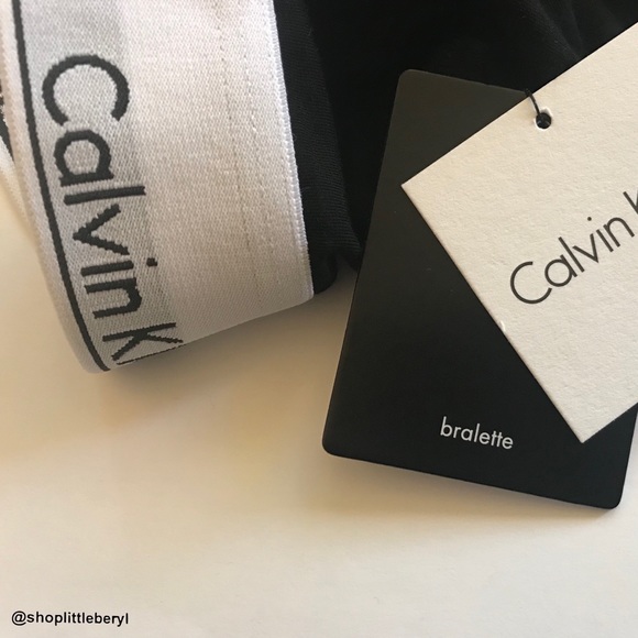 Calvin Klein Modern Cotton Racerback Bralette - Picture 5 of 6